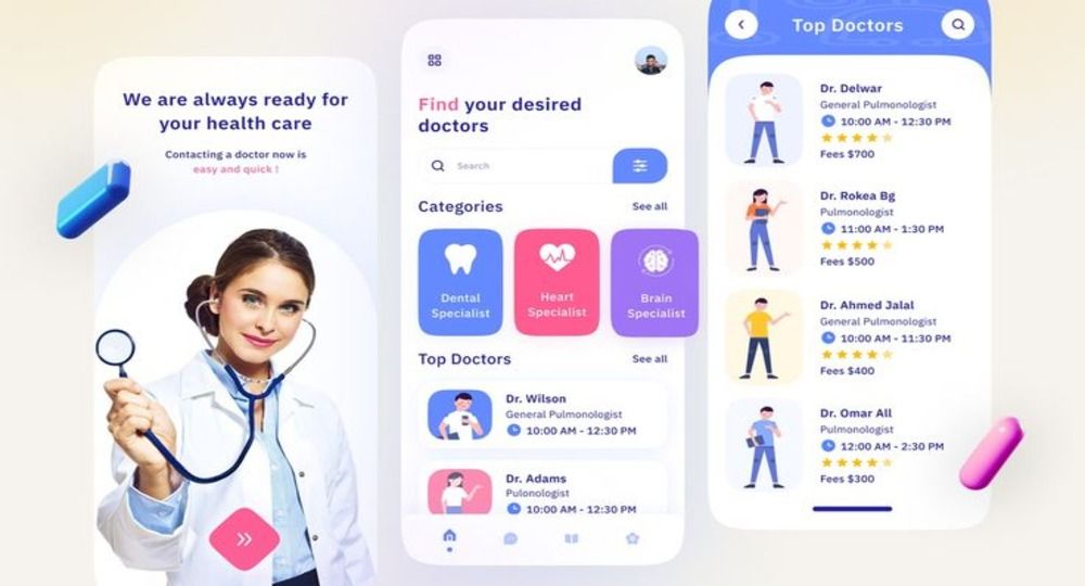 mobile app for clinics