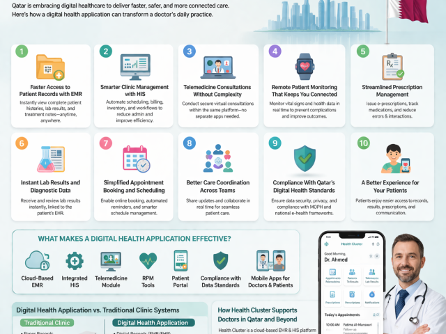 Digital Health Application for Doctors in Qatar