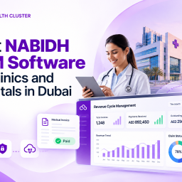 Best NABIDH RCM software for clinics and hospitals in Dubai by Health Cluster