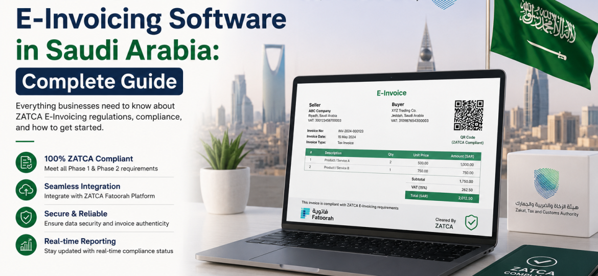 ZATCA E-Invoicing Software in Saudi Arabia