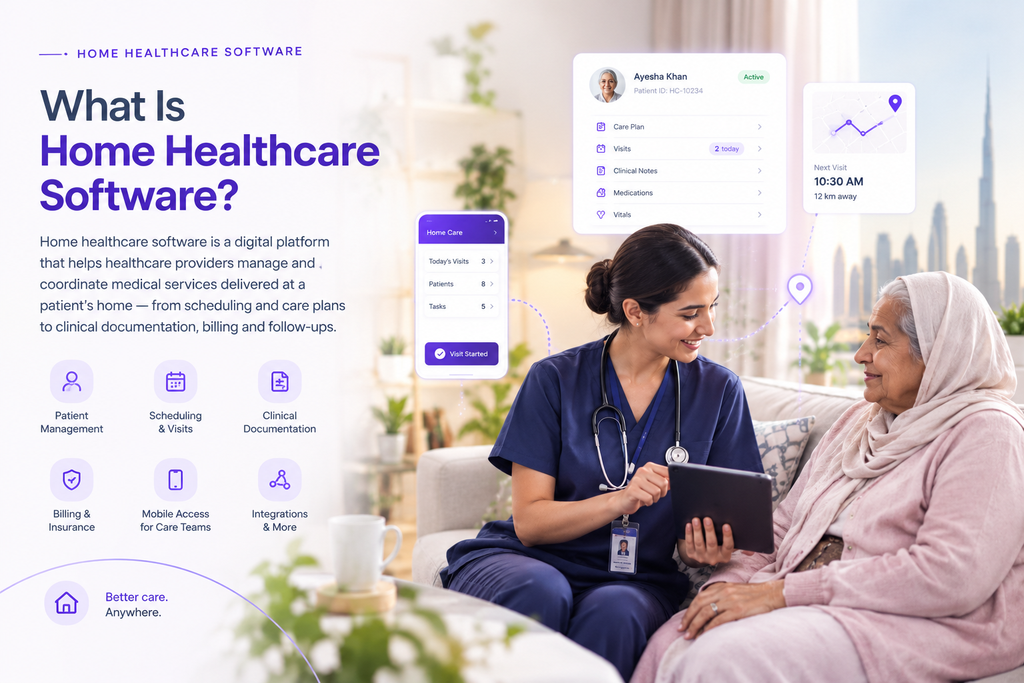 Home Healthcare Software Dubai, UAE