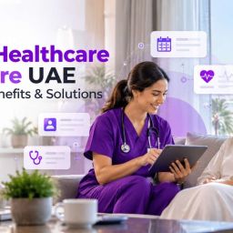 Home healthcare software in UAE for managing patient records, home visits, care schedules and remote patient monitoring.