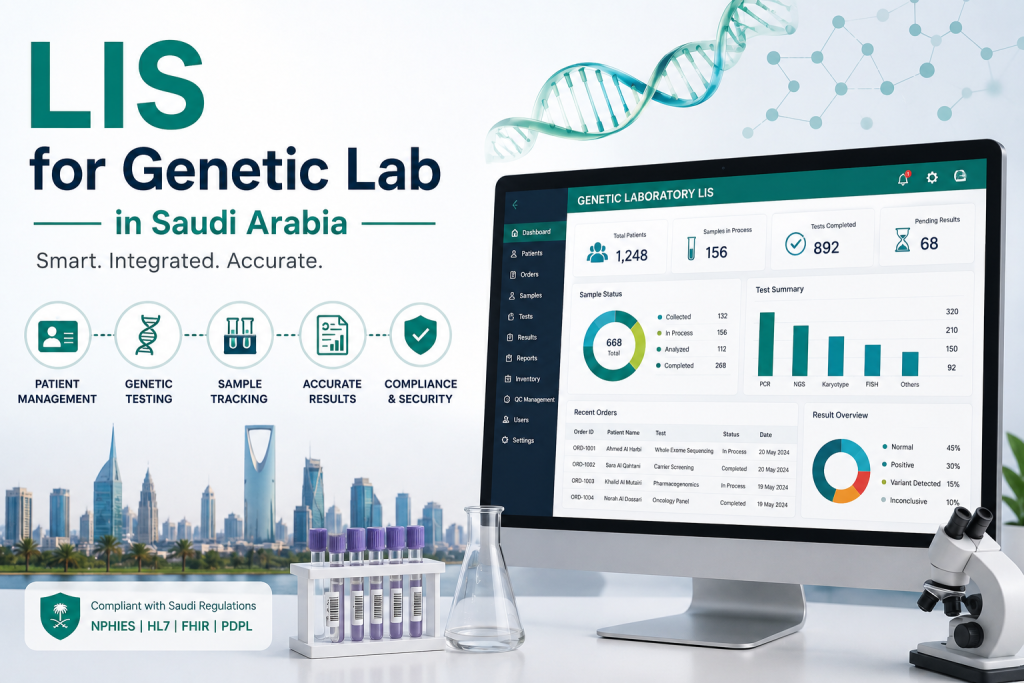 LIS for Genetic Lab in Saudi Arabia
